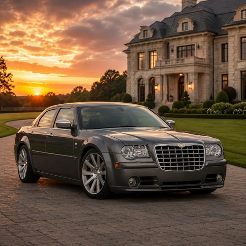 Wandbild chrysler 300c srt8 - chrysler, v8